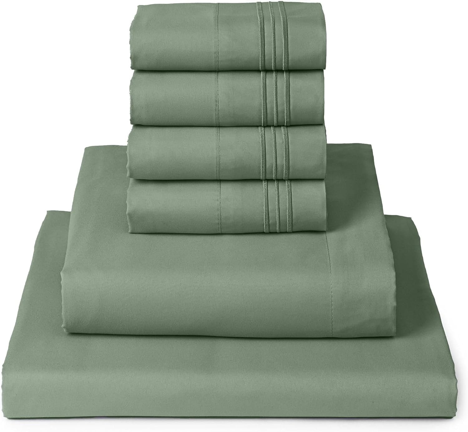Mellanni King Sheet Set - 6-Piece Bedding for Ultimate Comfort