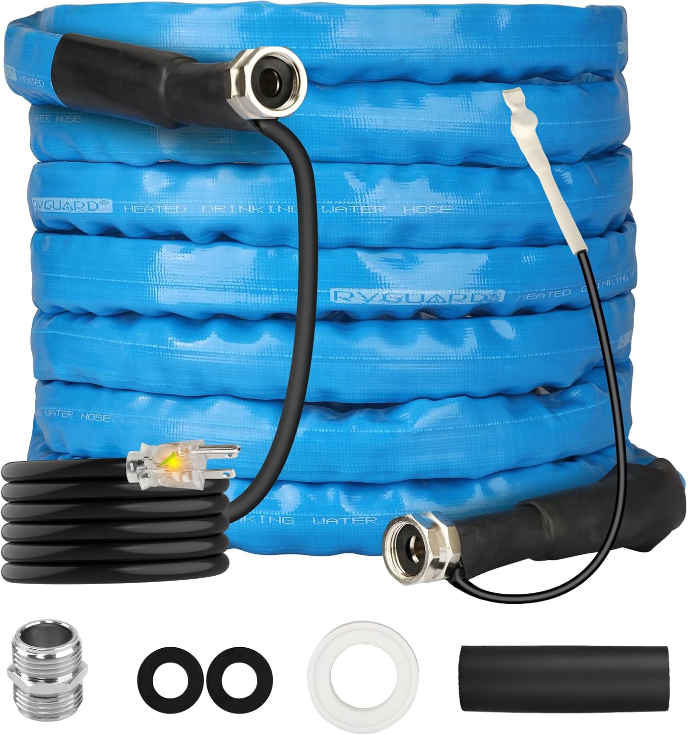 RVGUARD Heated Water Hose 25FT -20F Freeze Protection for RV