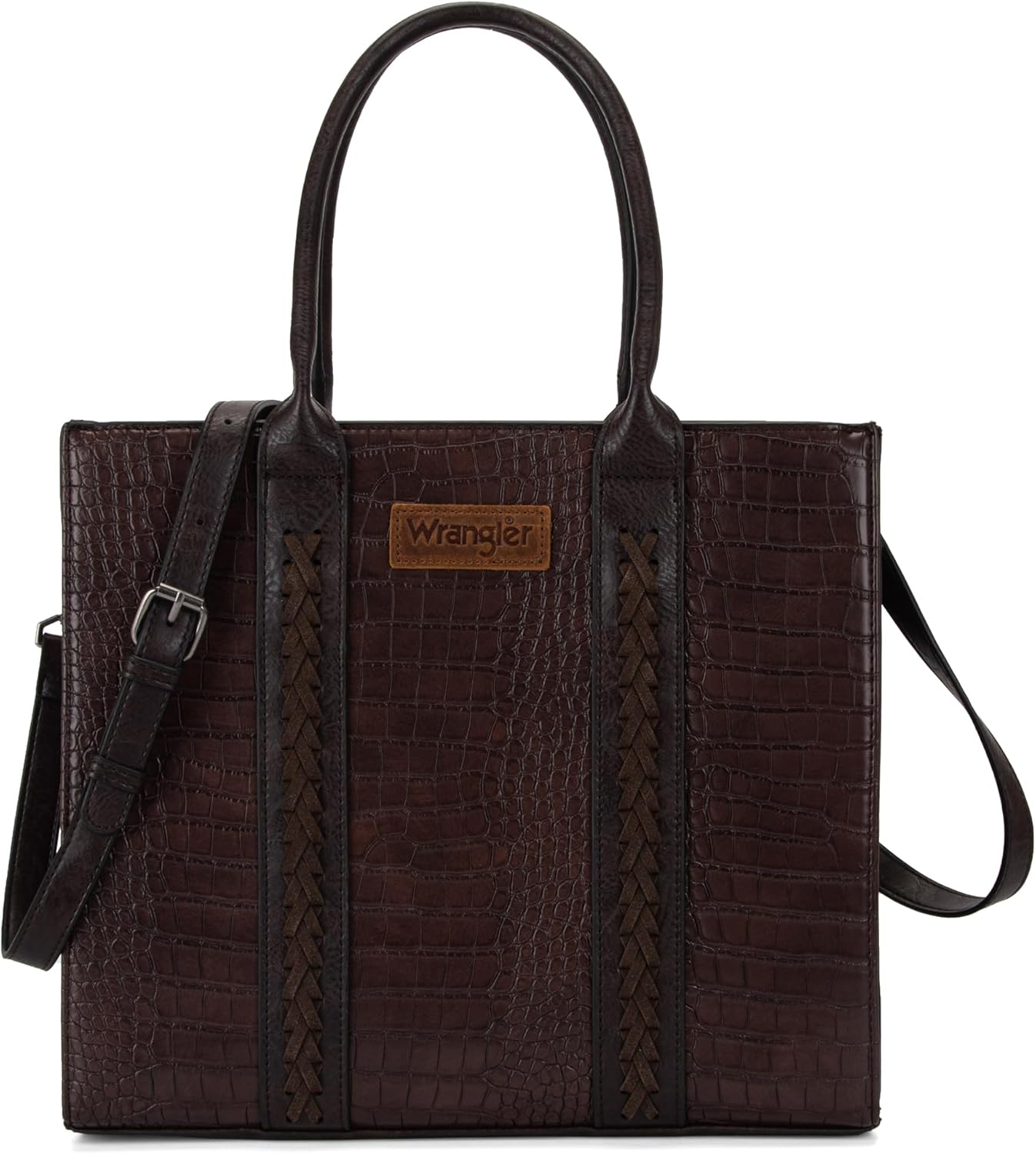 Wrangler Purse for Women - Large Vintage Work Tote Bags