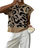 Stylish SOLY HUX Women's Short Sleeve Ribbed Sweater Top