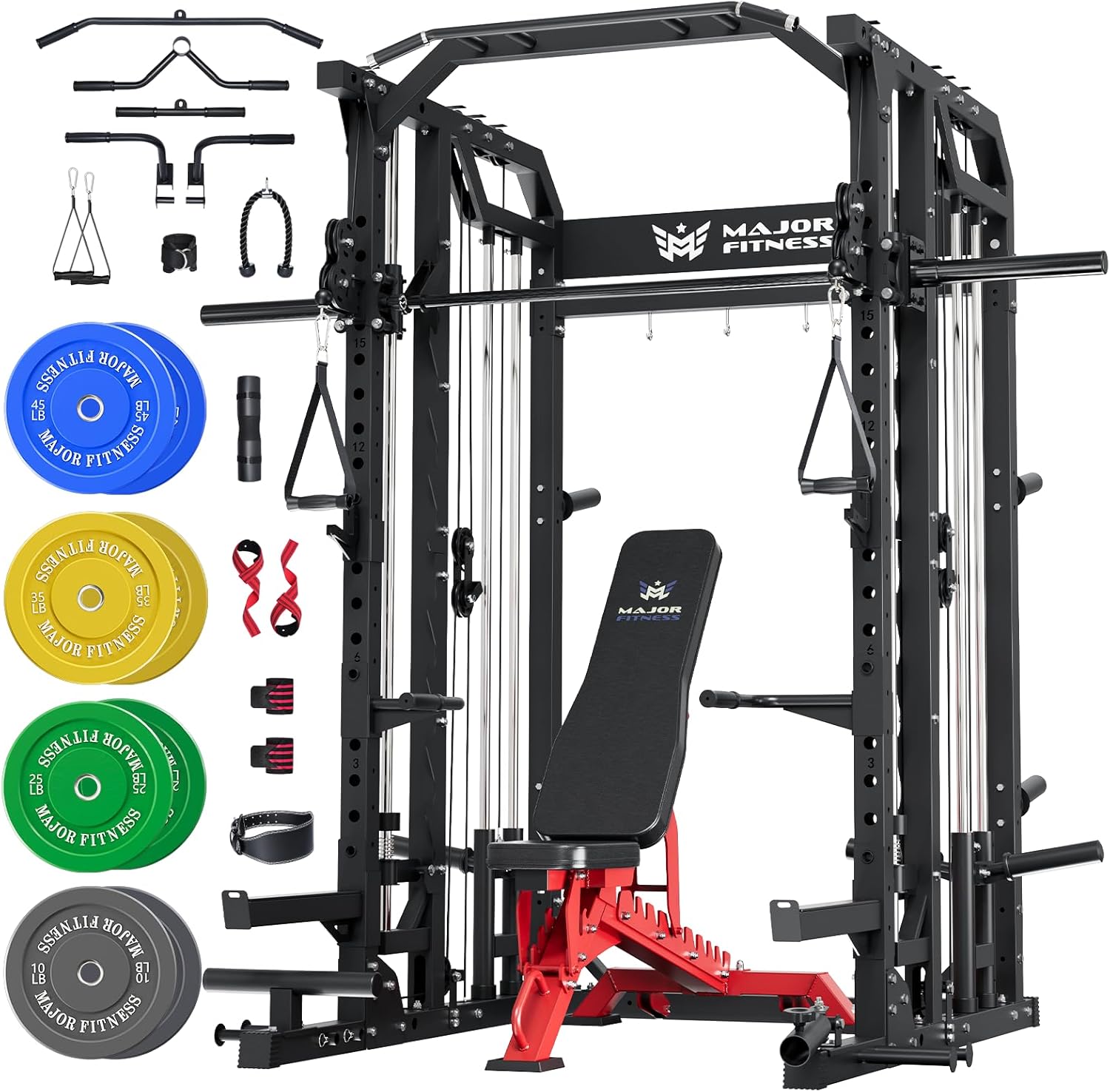 Major Fitness All-in-One Smith Machine Home Gym