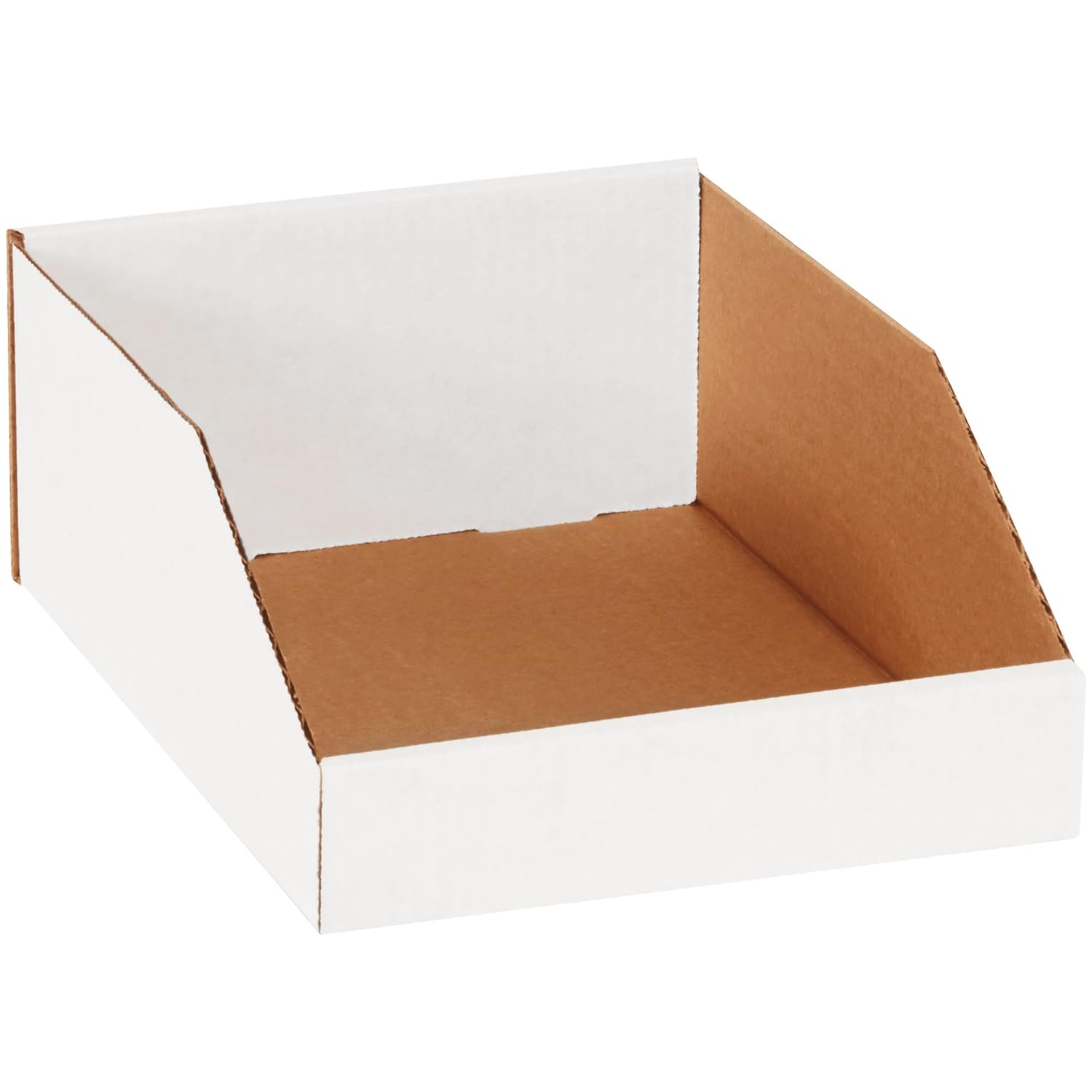 Open Top Bin Boxes 9in x 12in x 4.5in for Organizing Storage