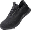 Furuian Steel Toe Shoes for Men Women Waterproof Safety Sneakers