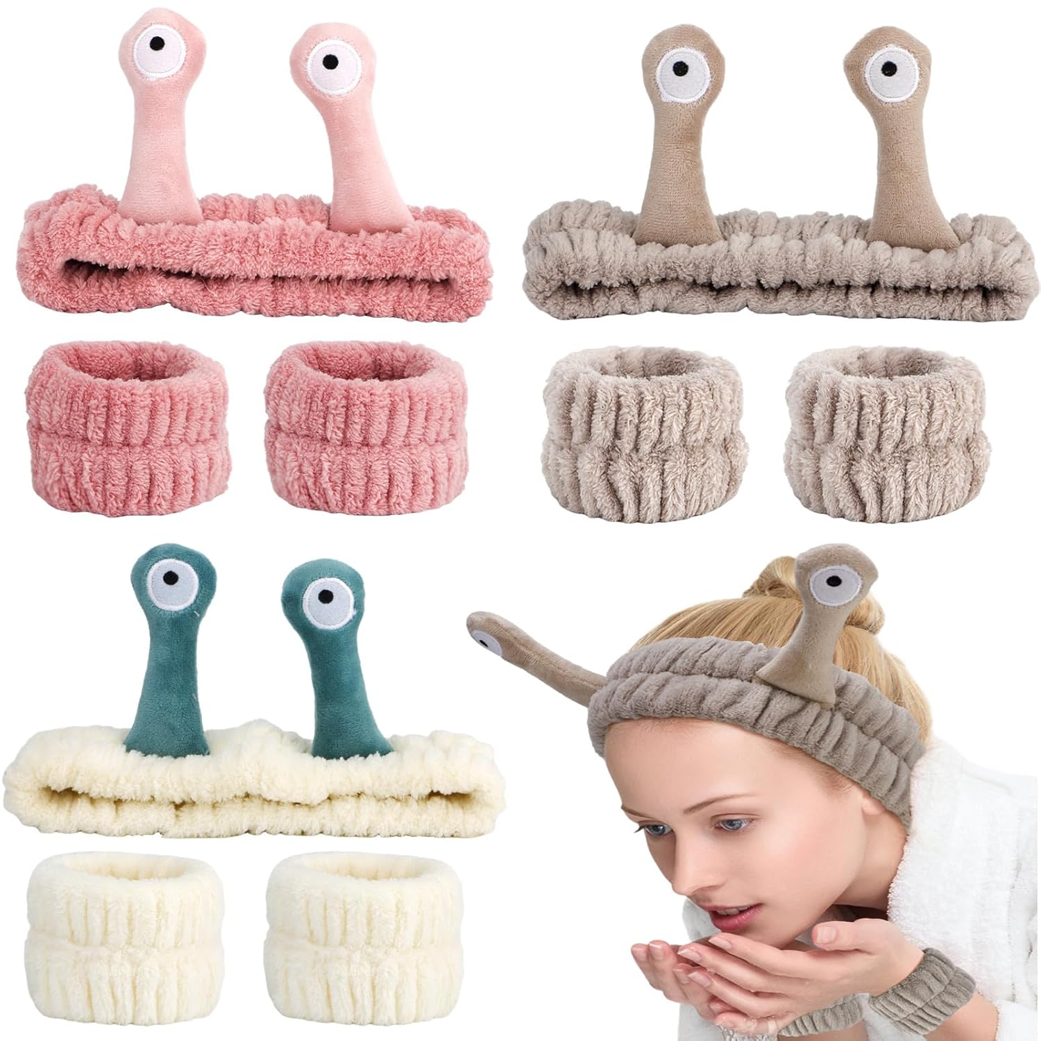9-Pack COCIDE Spa Headbands - Comfort & Convenience