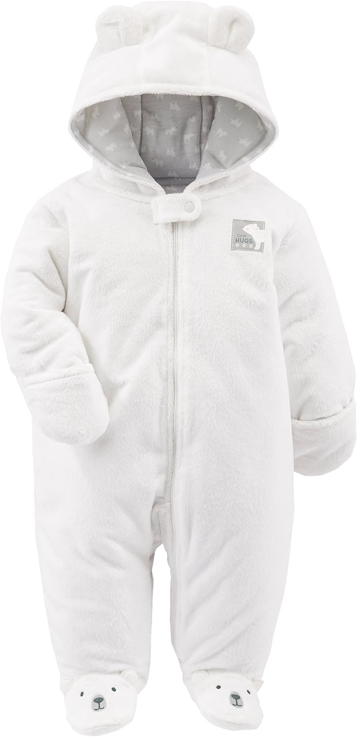 Cozy Ivory Bear Kids Pram by Simple Joys