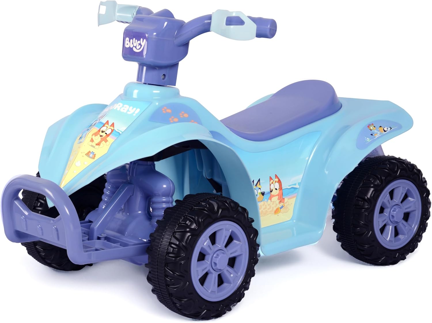 Bluey 6V ATV Quad for Kids - Safe Ride-On Toy for Ages 2-3