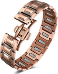 Copper Magnetic Therapy Bracelet for Men - 5X Strength Magnets