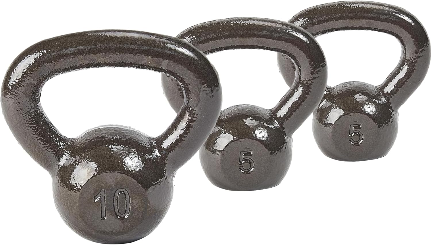 Cast Iron Kettlebell Weights for Home Gym Strength Training