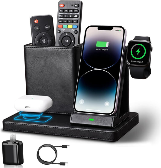 Charging Desk Organizer for Phone and Pens