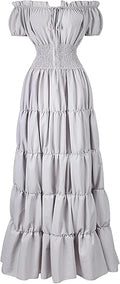 Zhitunemi Renaissance Costume Women Medieval Chemise Dress Review