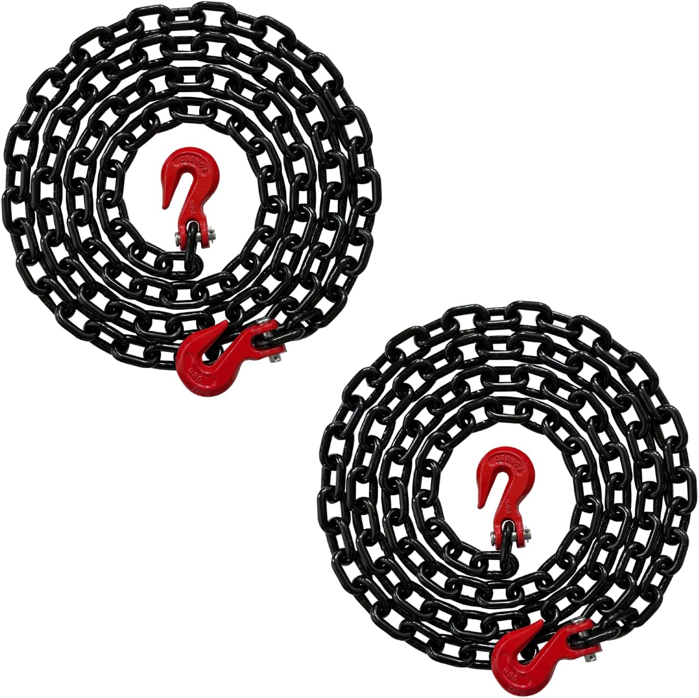 2PK Falcon Cargo 3/8 in X 12 ft Grade 80 Transport Binder Chain