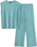 PRETTYGARDEN Women's 2 Piece Knit Loungewear Set - Chic Casual