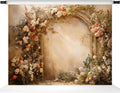 Kate Flower Wall Backdrop Arch 7x5ft - Durable Microfiber Photo