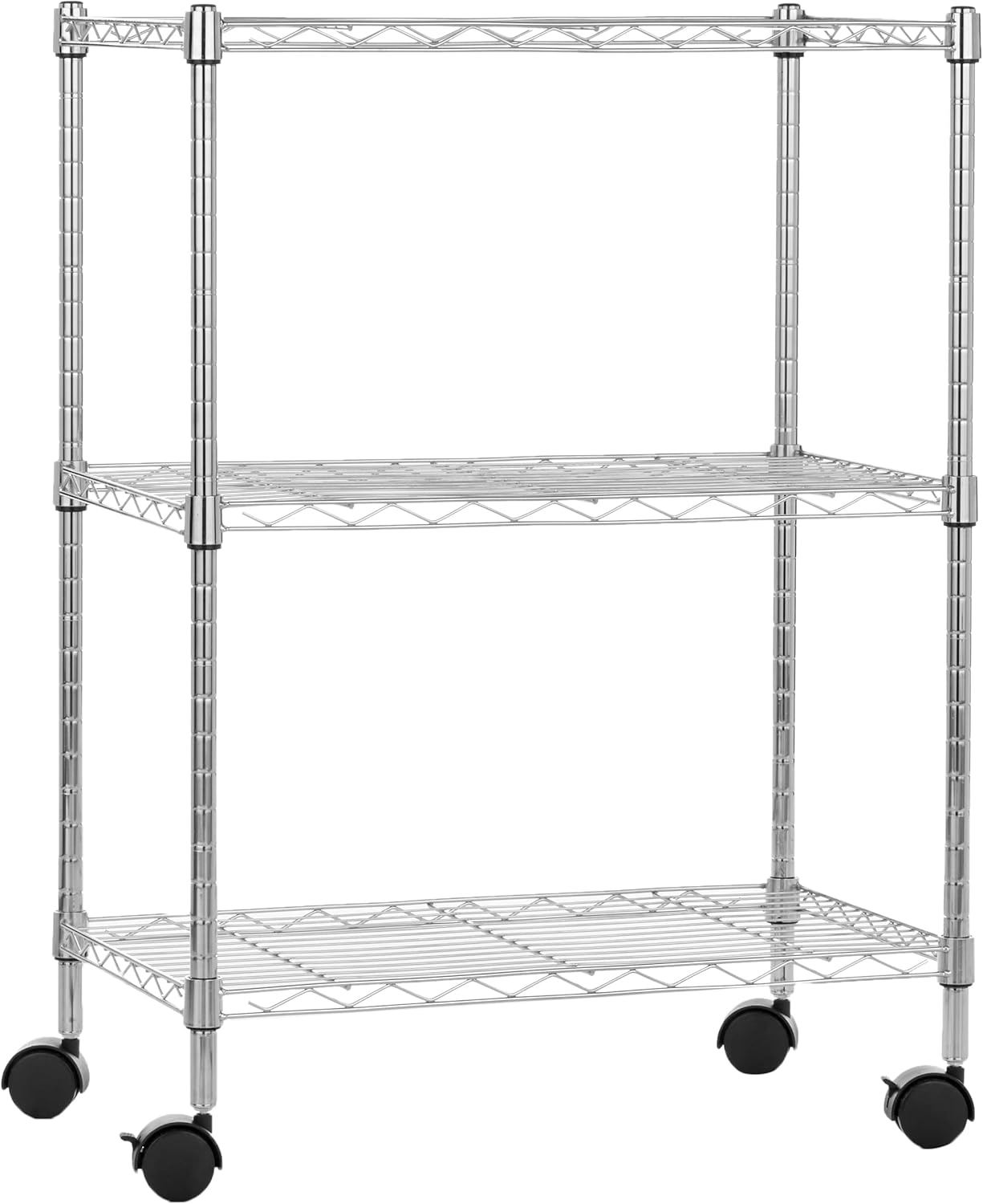 Rolling Heavy Duty Storage Shelf -  Basics