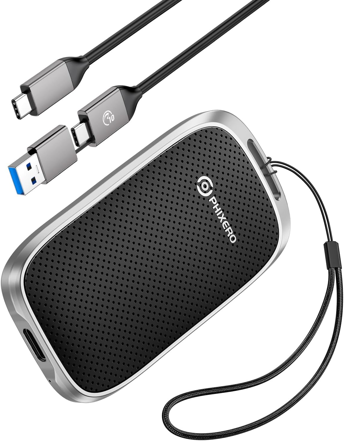 PHIXERO P5 2TB External Portable SSD with 5Gbps Speed