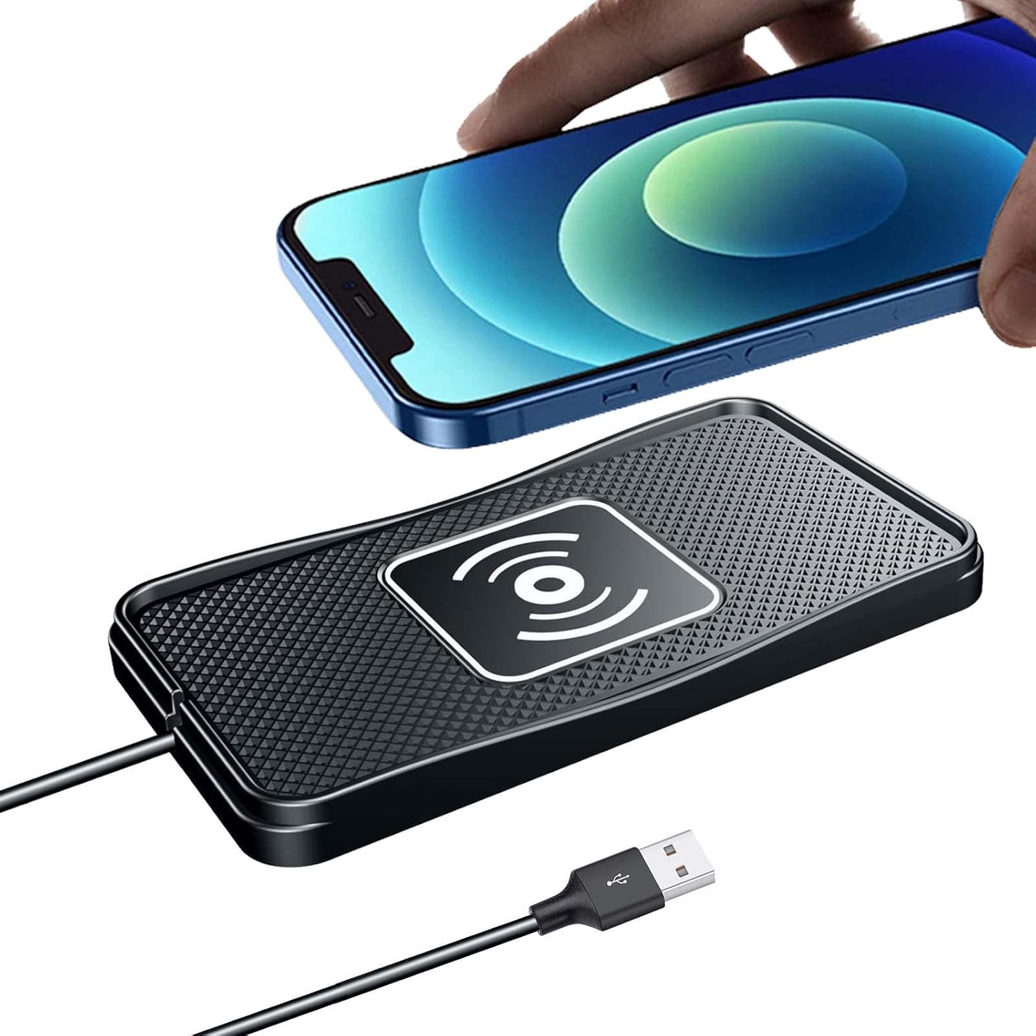Fast Wireless Car Charger for iPhone & Android - TASUMATO