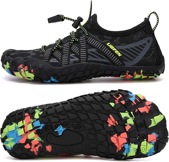 UBFEN Water Shoes for Kids - Quick Dry Aqua Socks for Beach