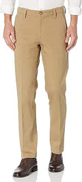 Men's Straight Fit Workday Khaki Stretch Pants - Smart 360 Flex