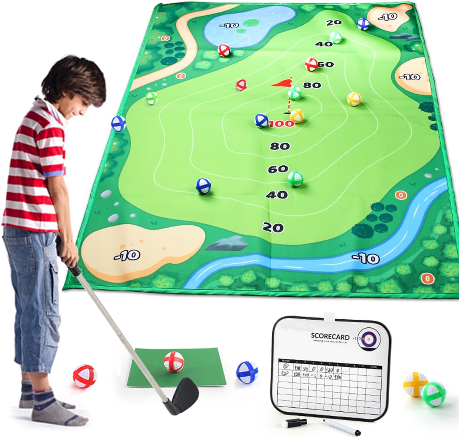 Improve Your Short Game with this Fun Golf Mat Set