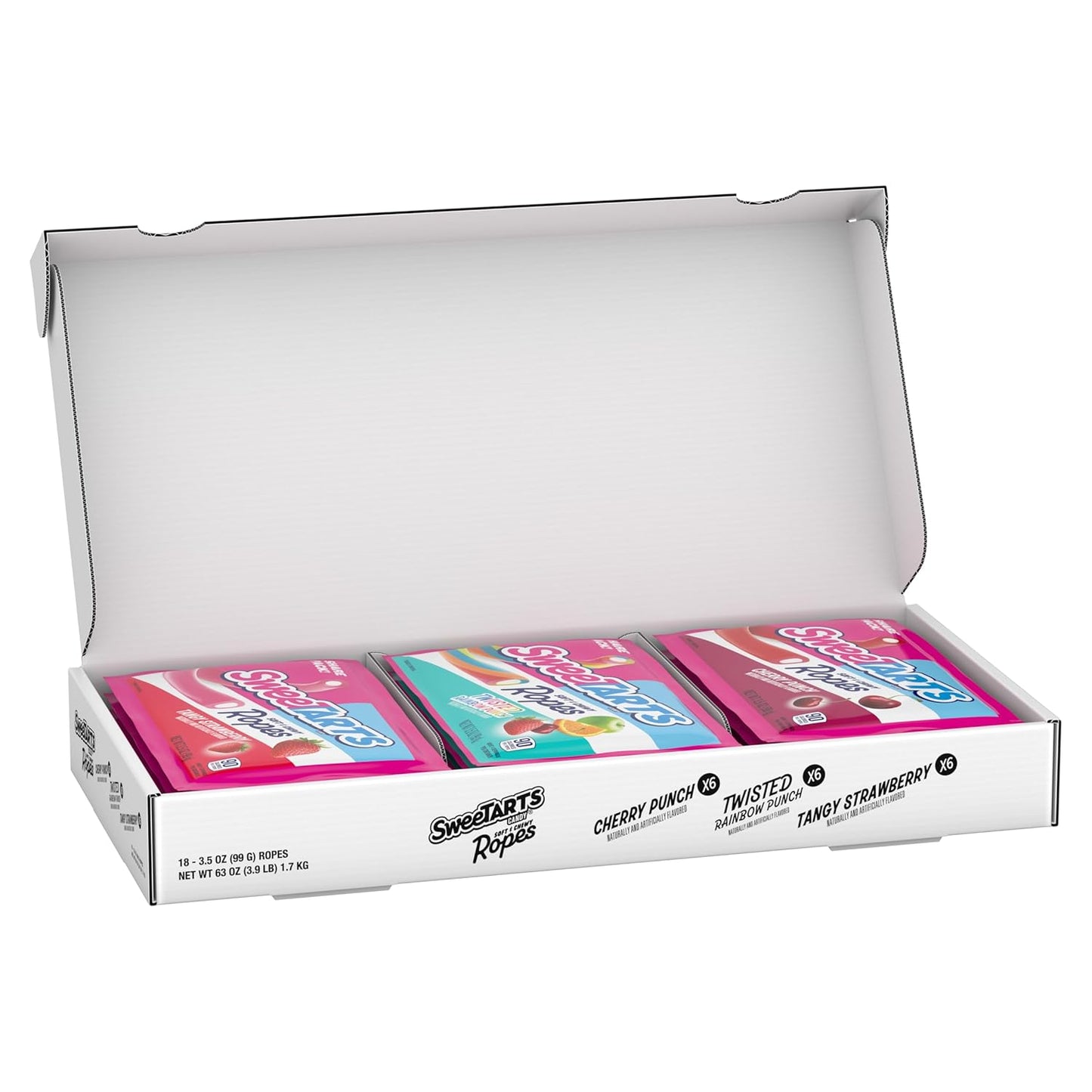 SweeTARTS Ropes Candy Variety Box - Soft Chewy Treats Delight