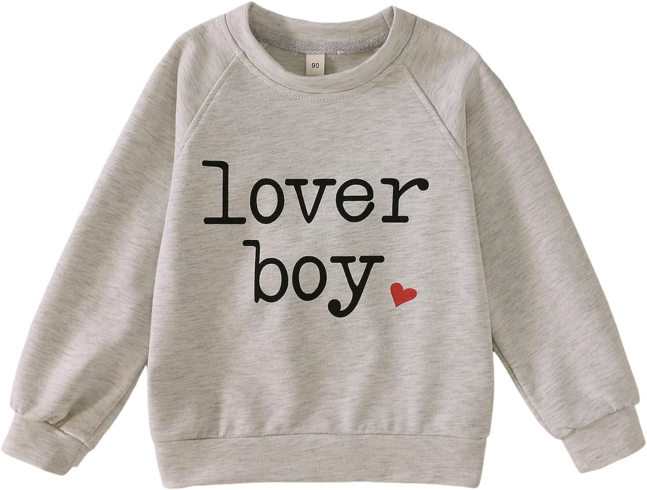 Heartfelt Toddler Valentine's Crewneck Sweatshirt