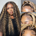 Deep Wave 13x4 Lace Front Wig Fb/27 Ombre - 26 in, 180% Density