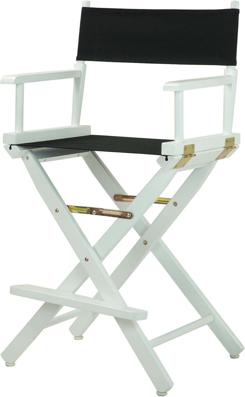 Casual Home 24in Director's Chair with Black Canvas for Comfort