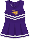 College Baby Cheerleader Bodysuit Dress - Official NCAA Logo