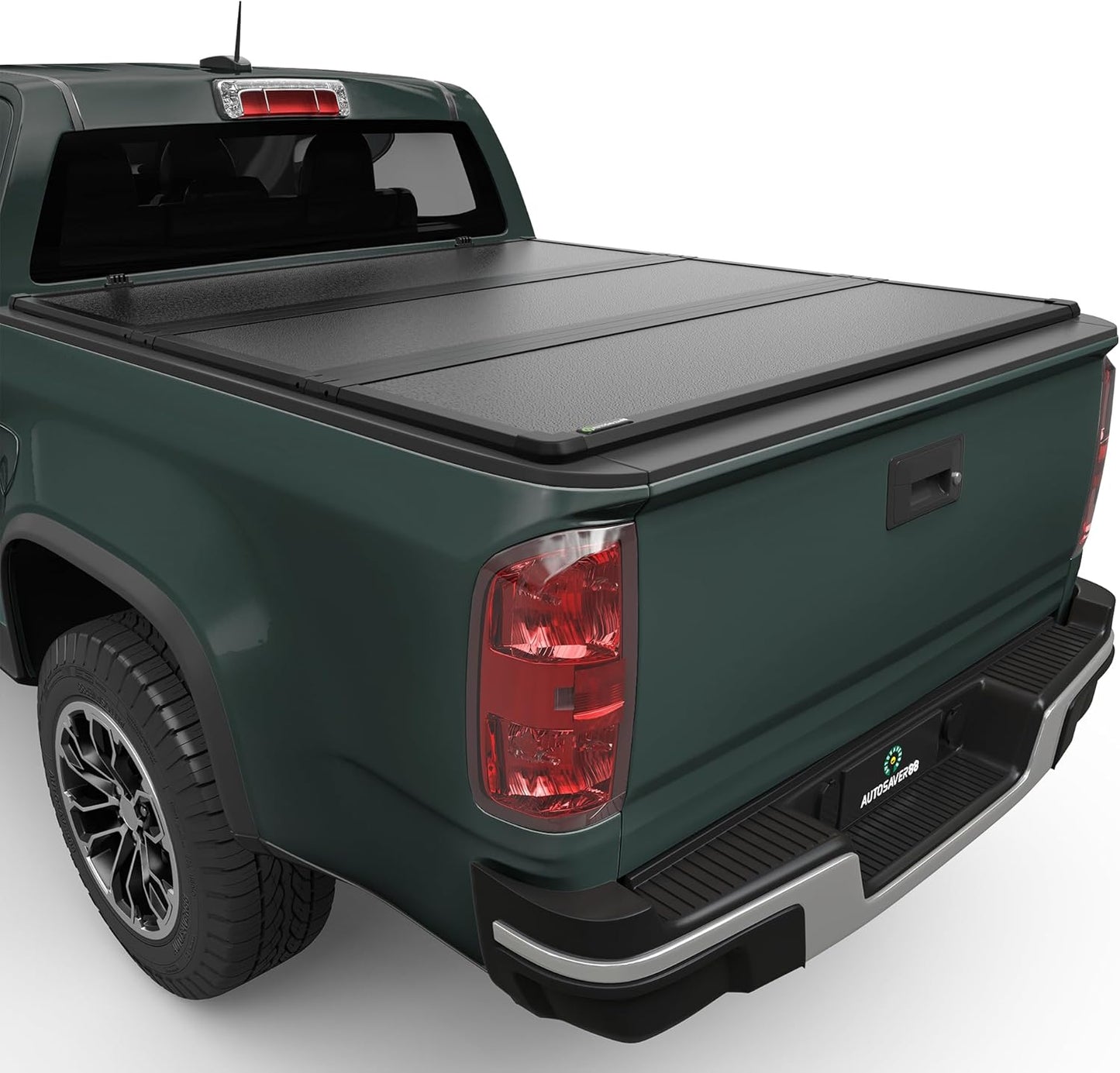 AUTOSAVER88 FRP Hard Tri-fold Tonneau Cover for Chevy Colorado