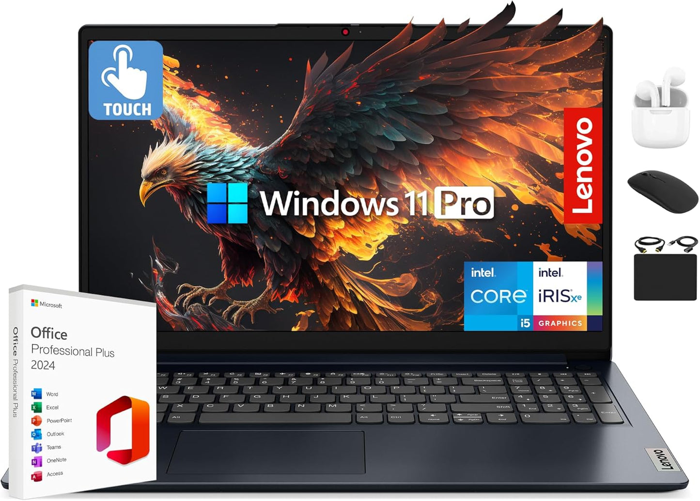 Lenovo IdeaPad Laptop 2025: Powerful 15.6in Touchscreen PC