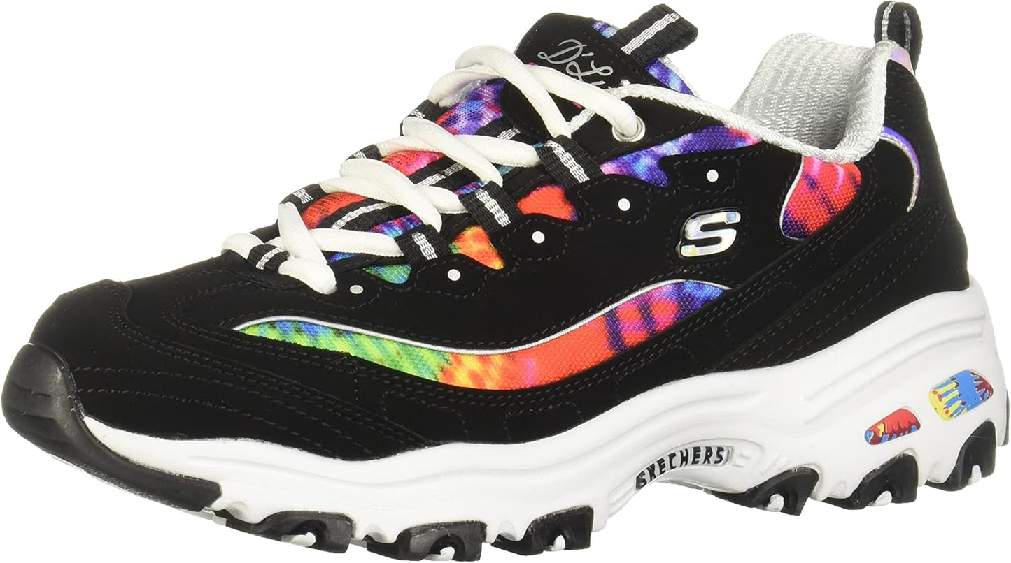 Skechers Women's D'Lites Summer Fiesta Sneaker for Comfort