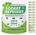 Mice Repellent Indoor Peppermint Oil Pouches - 10-Pack natural