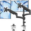 Dual Monitor Stand for up to 32in Screens - Height Adjustable Desk