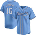 Custom Kansas City Baseball Stitched T-Shirt (Style 1KHR)