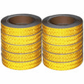 Reflective Tape Yellow 1 inch X 68 FT for Safety and Decoration