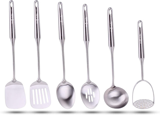 Stainless Steel Kitchen Utensil Set for Every Cooking Need