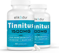 1500 MG Tinnitus for Ringing Ears Supplement - Herbal Support