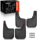 Mud Flaps Splash Guards Set of 4 for Chevrolet Silverado 2014-2018
