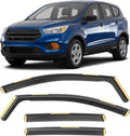 Shatterproof In-Channel Window Rain Guards for Ford Escape 2013-2019