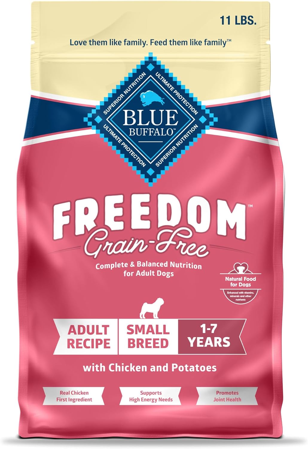 Blue Buffalo Freedom Grain-Free Small Breed Dry Dog Food Review
