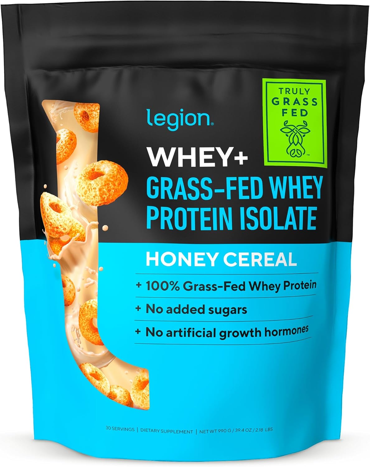 LEGION Whey+ Protein Isolate Powder for Clean Nutrition