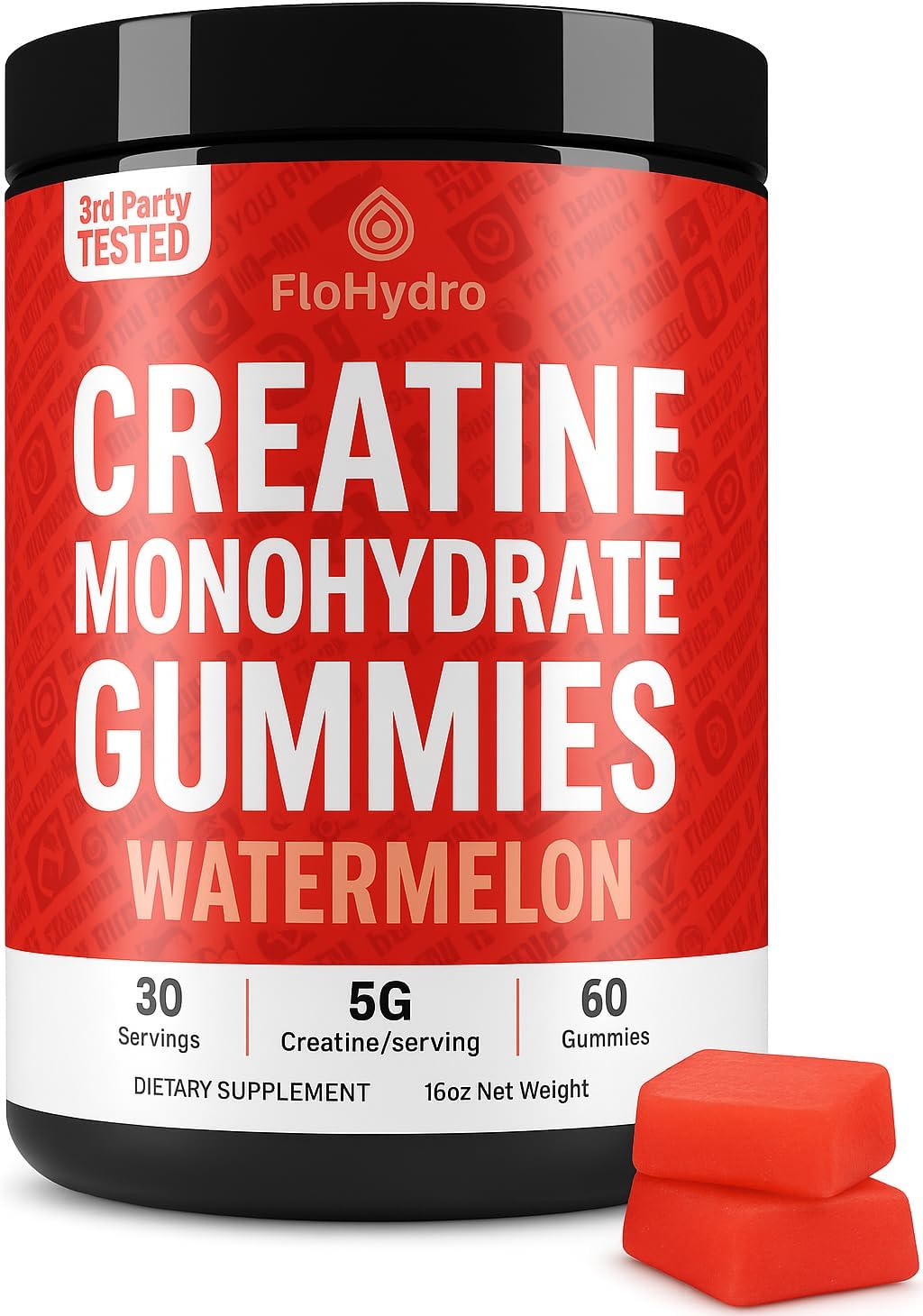 Creatine Gummies with 5g Creatine Monohydrate for Performance