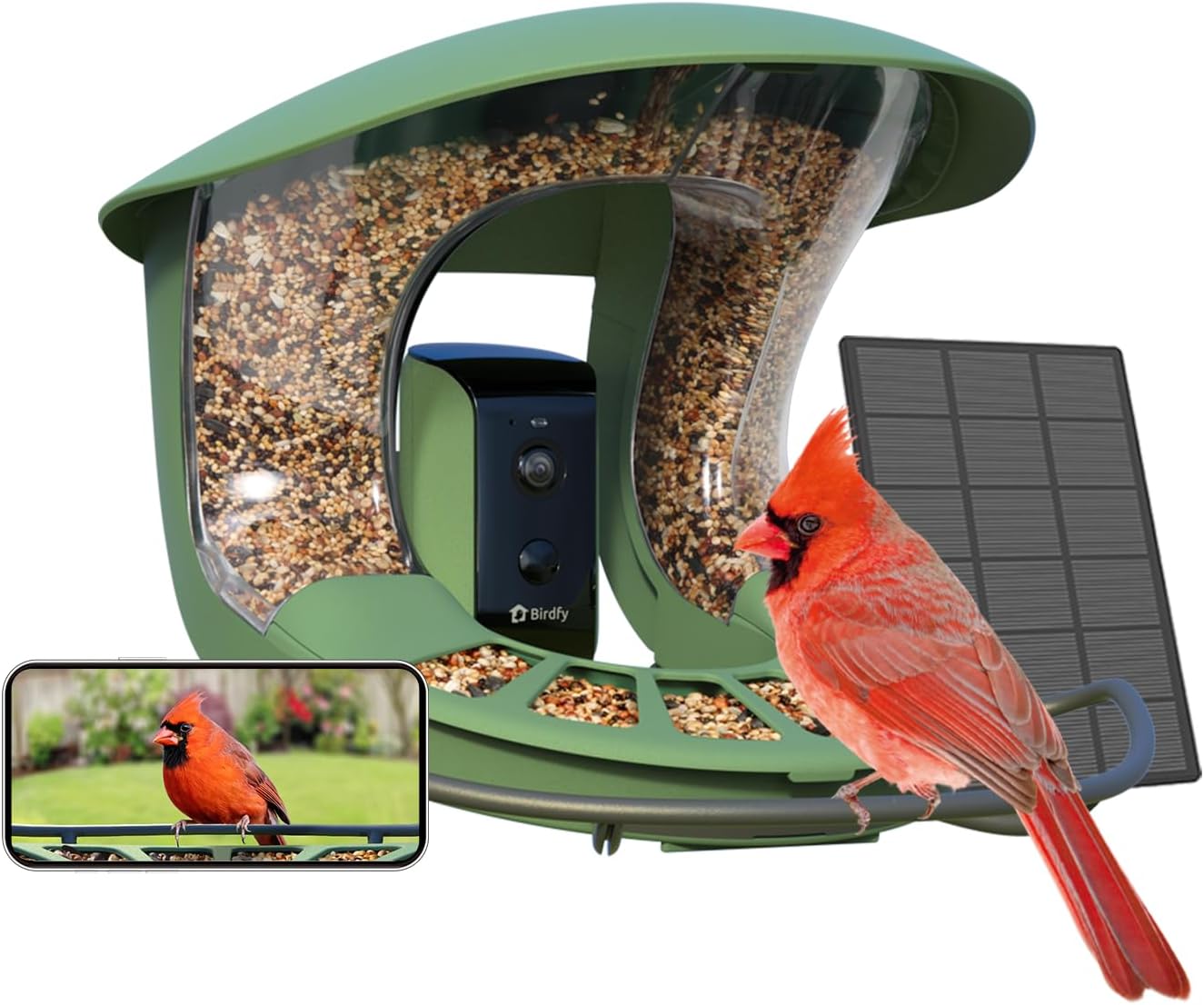 Birdfy 2: Solar-Powered Smart Feeder