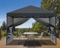 Pop-Up Easy Setup Outdoor Canopy with Netting Screen Walls - Portable