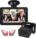 BORKA 5Baby Car Camera with HD 1080P Rear-Facing Mirror - Clear