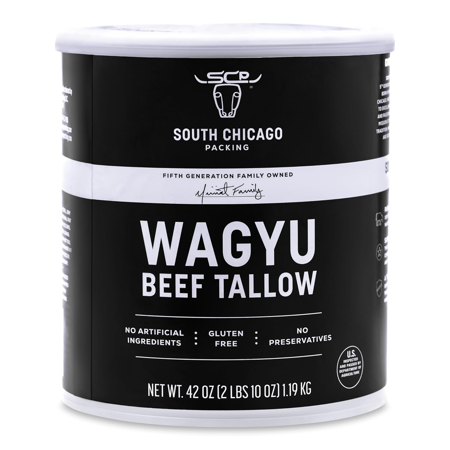 Wagyu Beef Tallow 42 Ounces - Paleo and Keto Friendly Cooking