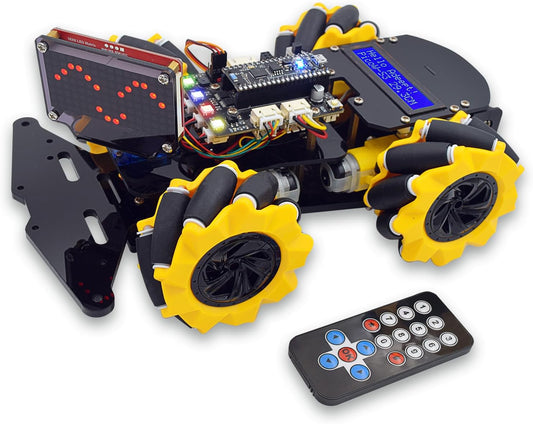 Omni-Directional Robot Kit for STEM Learning