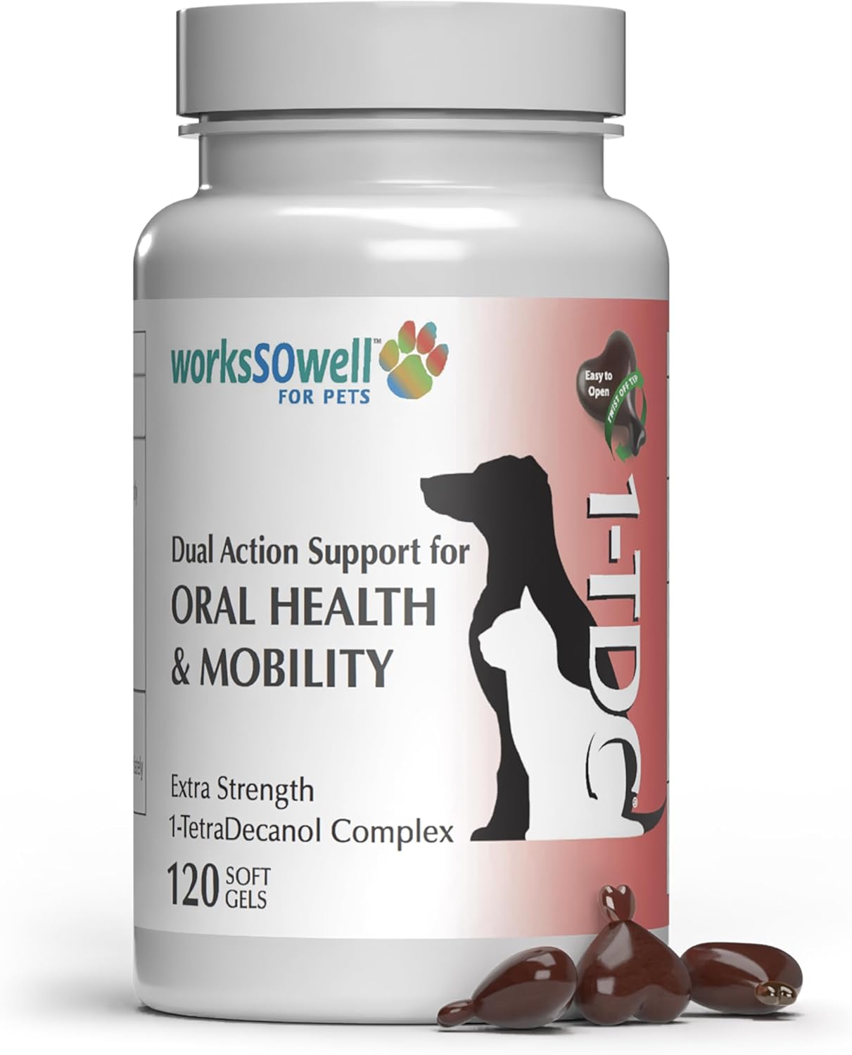 1TDC WorksSoWell Joint Supplement for Dogs & Cats - 120ct