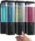 GlintGath Triple Chamber Shower Dispenser- Easy, Mess-Free Showers