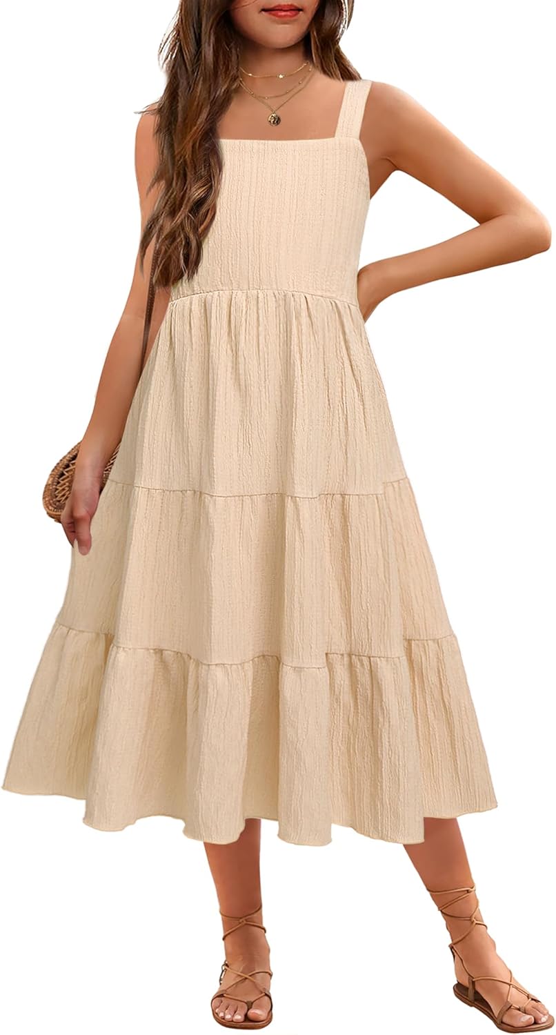 Arshiner Toddler Girl's Summer Cami Dress for Every Occasion